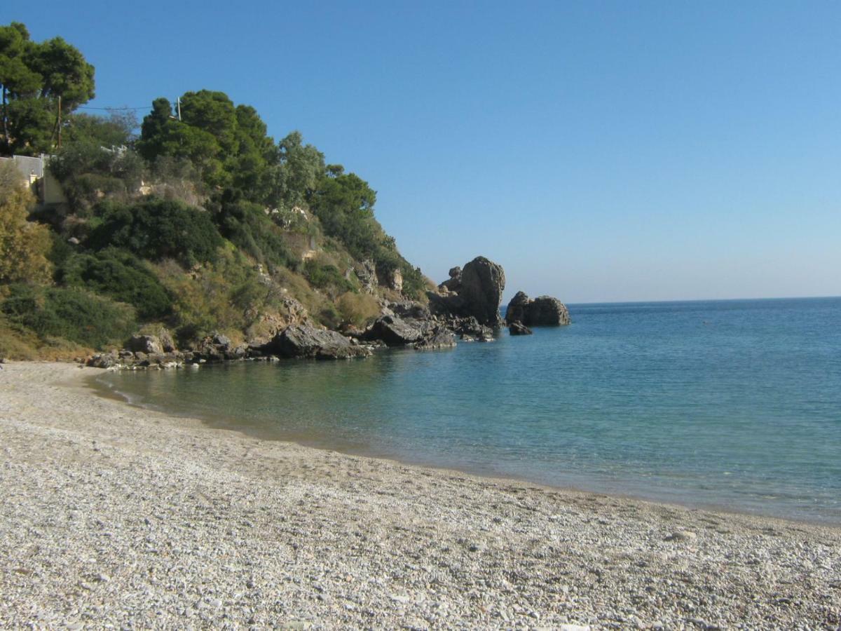 Outstanding Panoramic View, 10΄ Beach, 20΄ Airport Olimbos Buitenkant foto