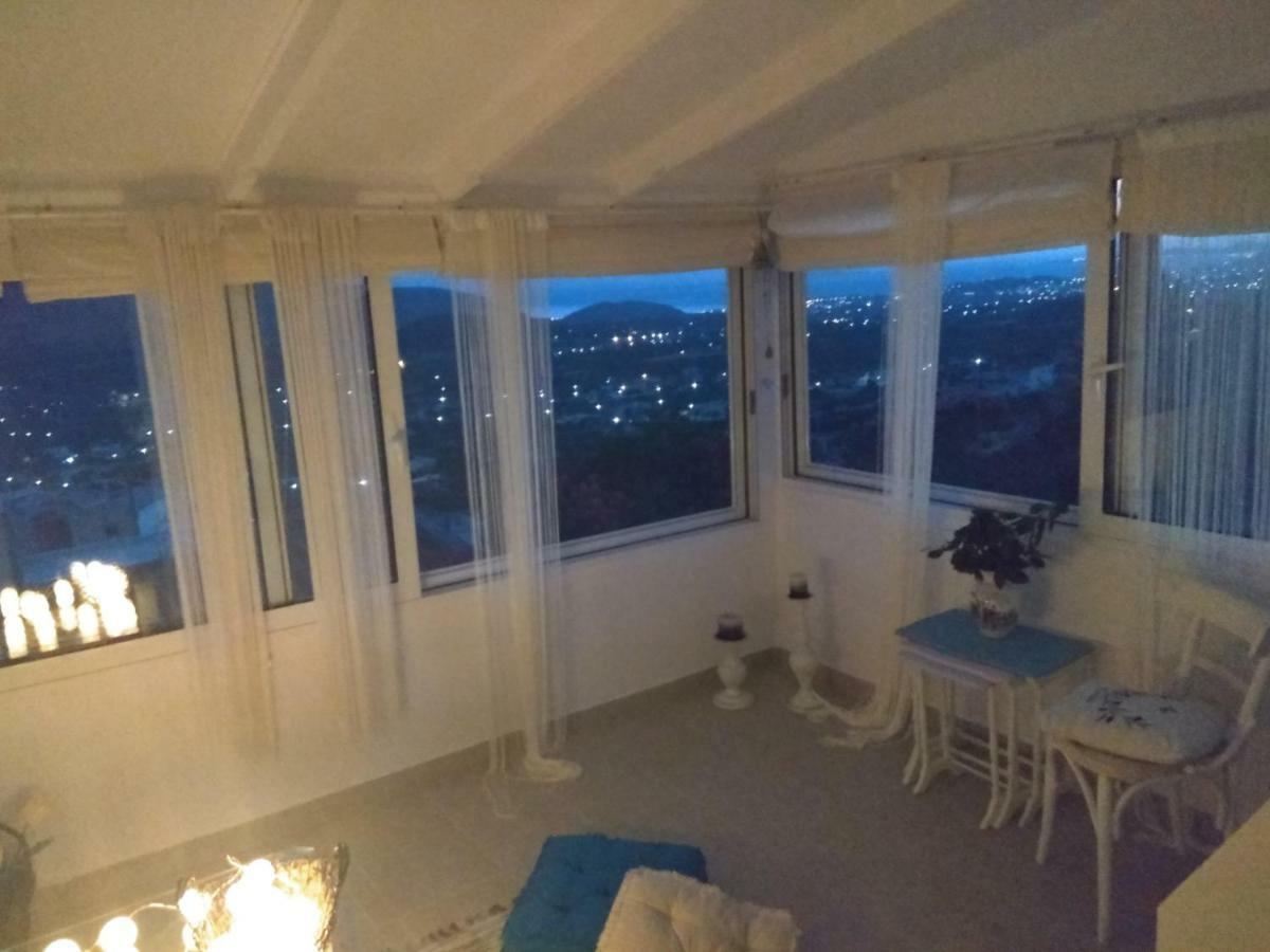 Outstanding Panoramic View, 10΄ Beach, 20΄ Airport Olimbos Buitenkant foto