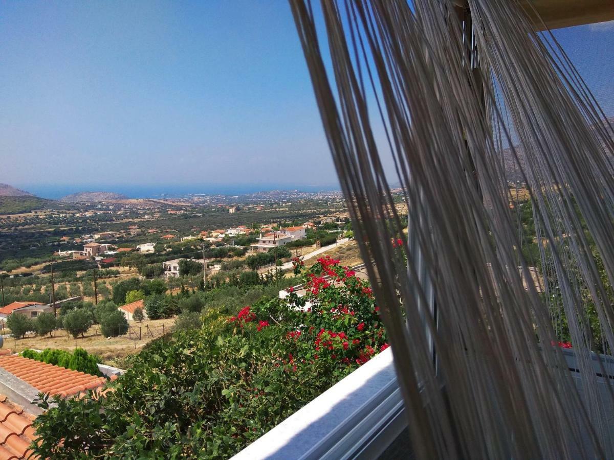 Outstanding Panoramic View, 10΄ Beach, 20΄ Airport Olimbos Buitenkant foto