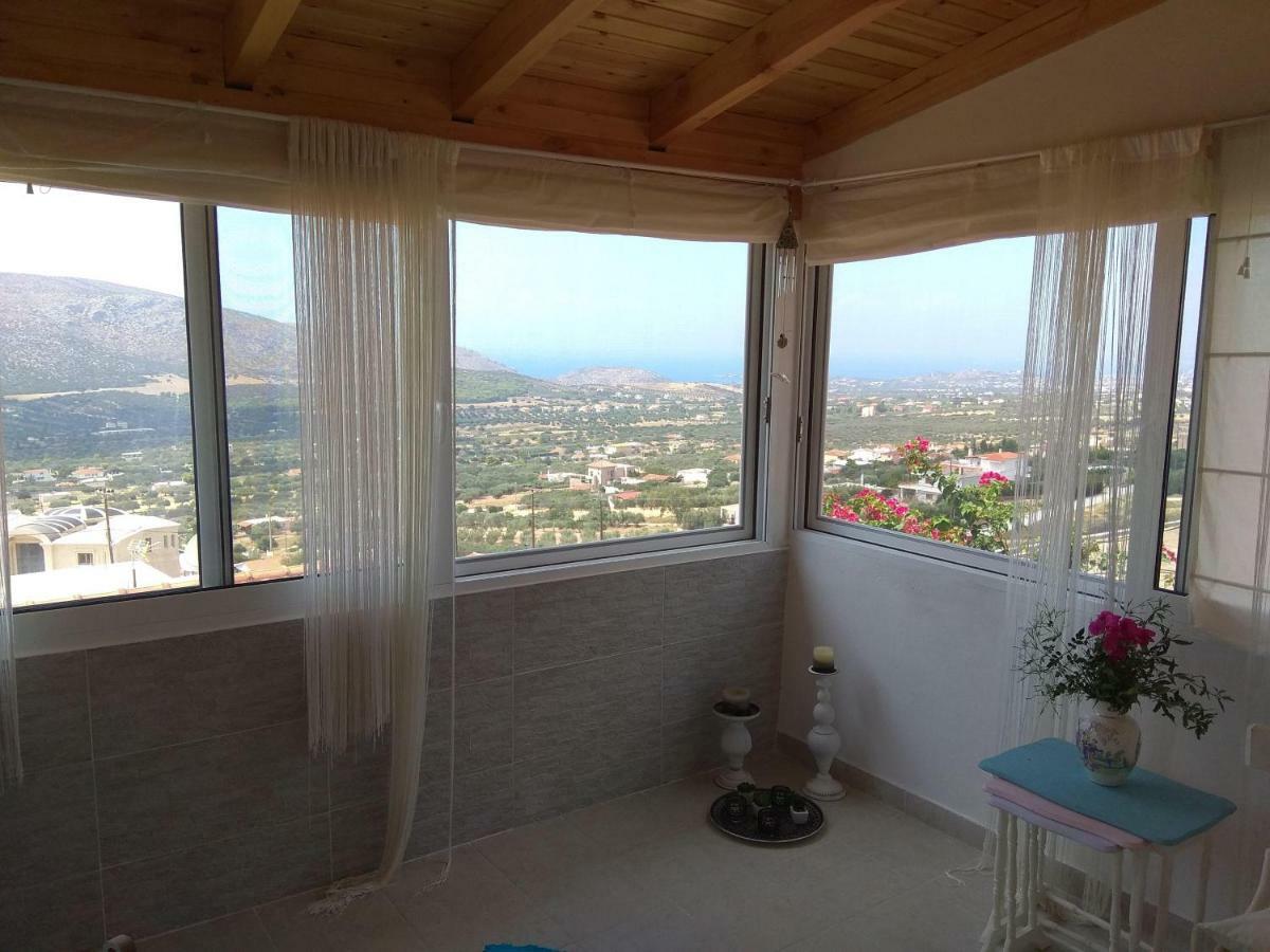 Outstanding Panoramic View, 10΄ Beach, 20΄ Airport Olimbos Buitenkant foto